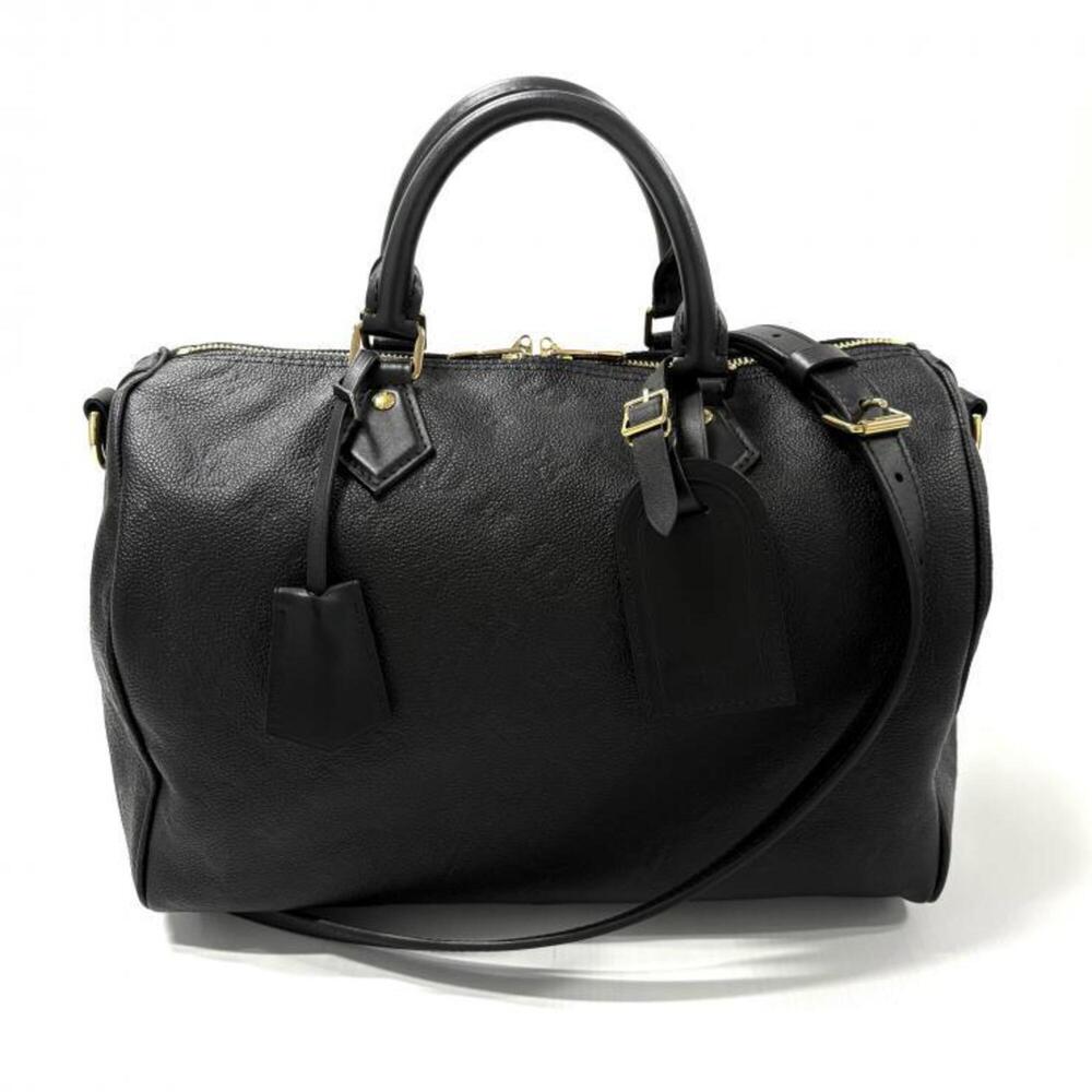 Louis Vuitton Monogram Empreinte Speedy Soft 30 Shoulder Bag Handbag M47186 B...